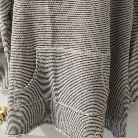 Calvin Klein striped cotton hoodie size L - Picture 4 of 7